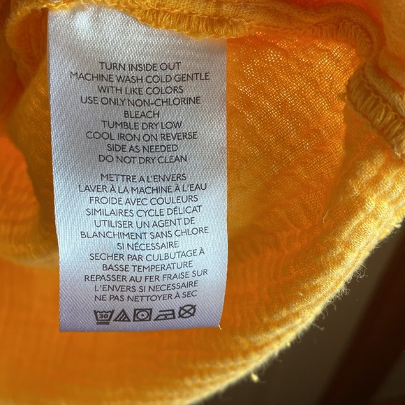 FREE PEOPLE NWT Summer Daydream🌻 Long Sleeve Buttondown Pockets Cotton Shirt xs - Picture 10 of 12